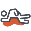 pastel color style victim icon