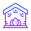 gradient style incubator icon