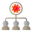 social distancing icon