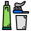 externe-zahnbürste-badezimmer-phatplus-lineal-color-phatplus icon