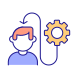 technical skills development icon