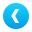 skeuomorphism style 원 셰브론 왼쪽 icon