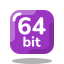 64-bit icon