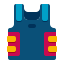 chaleco protector icon