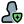 Securing the future of the user form online crime icon