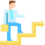 career ladder icon
