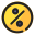 パーセンテージ icon
