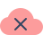 parakeet color style cloud cross icon