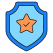 star shield icon