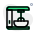 Food mixed with variable speed control device icon