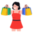 ショッピング icon