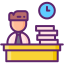 external-working-man-job-search-flaticons-lineal-color-flat-icons icon