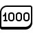 1000 icon