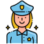 Policewoman icon