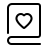 parakeet line style liebesbuch icon