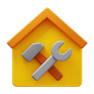3d fluency style workshop icon