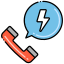 eletricista externo-serviço-eletricista-flaticons-linear-color-flat-icons icon