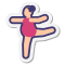 stickers style body positive icon