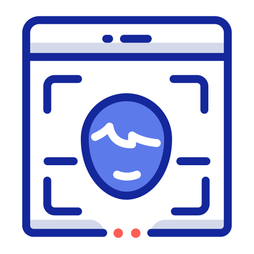 scansione del viso icon