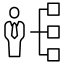 icono de una persona con valores