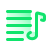 pulsar gradient style 재생 목록 icon