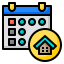 mortgage payment date icon