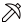 forma thin style minecraft pickaxe icon
