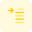 Left center margin-paragraph arrow position-edit setting alignment icon