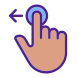 Move To Left Gesture icon