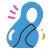 scribby style klein bottle icon