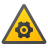 perigo de peças rotativas icon