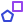 Square and pentagon icon