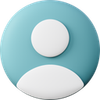 3d sugary style generic user icon