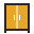 retro style wardrobe icon