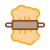 teig ausrollen icon
