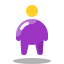 Uomo grasso icon