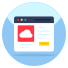 Cloud Website icon