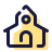 pulsar color style city church icon