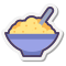 stickers style porridge icon