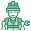 construction worker icon