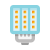 Fluorescent lamp icon