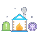 external-Home-Fire-technology-smashingstocks-filled-outline-smashing-stocks icon