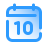 Kalender 10 icon