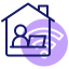 work from home icon