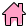 House with chimney on old style cottage icon