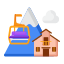 Лыжный курорт icon