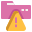 folder alert icon