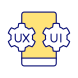 Mobile UI And UX Design icon