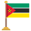 Mosambik-Flagge icon