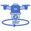 360 degrees icon